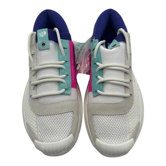 Adidas x Nice Kicks Crazy 1 ADV Shoes‎ Men\'s Size 9 White Aqua Sneakers DB1786 main image 10